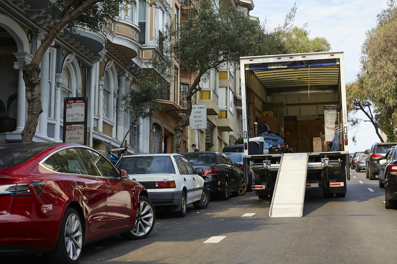 Moving Truck in San Francisco